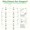 Durable SpaceSaving Metal Pants Hanger Black MultiLayer Storage For Skirts And Trousers 3