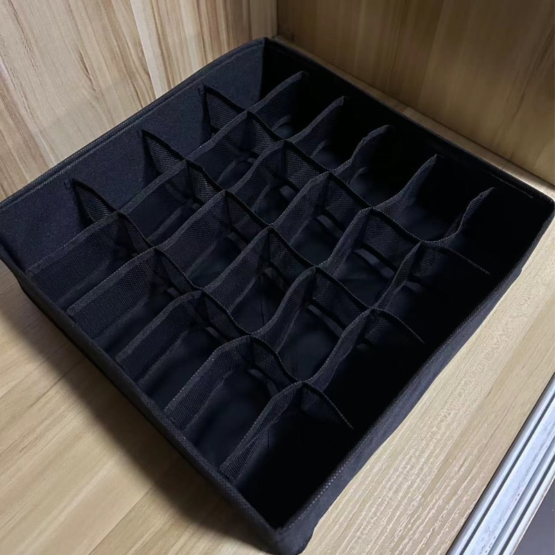 Underwear Storage Boxes Collapsible Sock Drawer Organizer For Women Closet Cabinet Storage 5