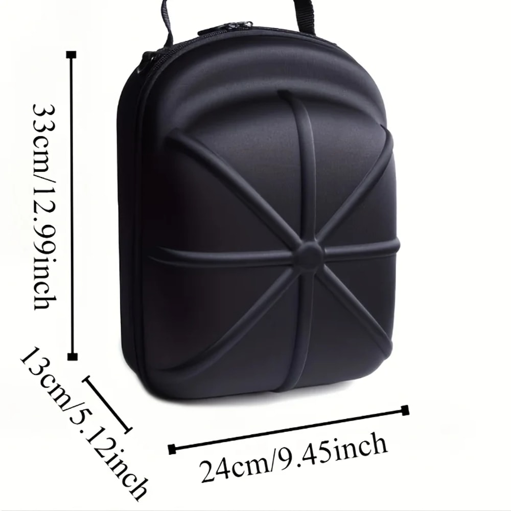 Portable Outdoor Travel Hat Carrier Case Baseball Cap Storage Protective Box Hard Shell Hat Travel 6