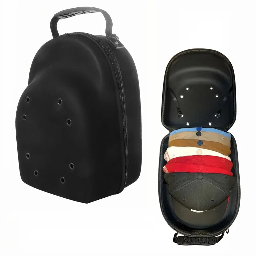 Baseball Cap Storage Box High Quality Hat Travel Bag EVA Carrying Case Unisex Sport Display Box Sol 4
