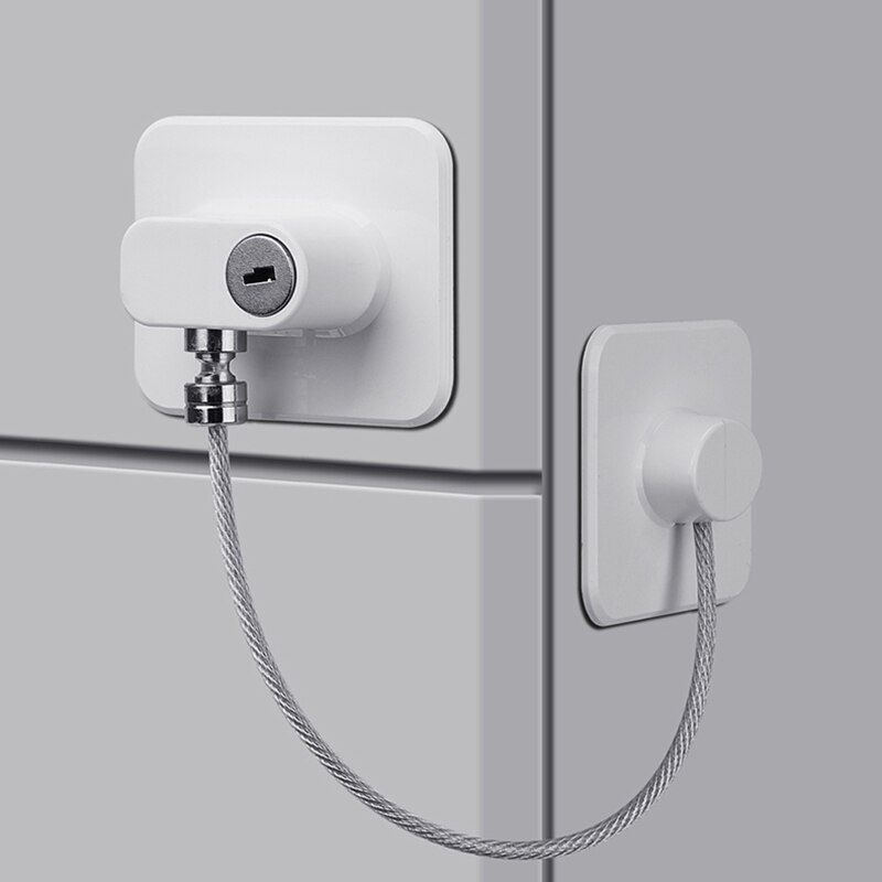 Child Safety Lock Window Refrigerator Security Protector Door Lock Cable For Baby Safety 0