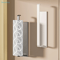 Kitchen Magnetic Paper Towel Holder Nodrill Cabinet Paper Roll Rack And Storage Shelf 3