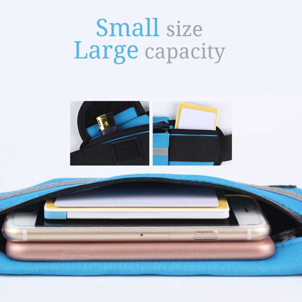 Portable Outdoor Waterproof Sports Waist Pack Large Capacity Multifunctional Climbing Running Fitne 1