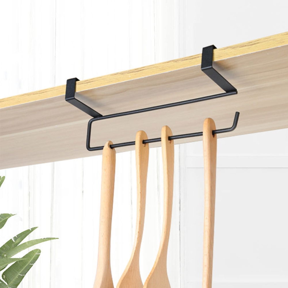 Under Cabinet Toilet Shelf Paper Roll Rack Tissue Hanger Home Organizer Bath Towel Holder 2