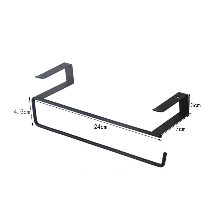 Under Cabinet Toilet Shelf Paper Roll Rack Tissue Hanger Home Organizer Bath Towel Holder 6