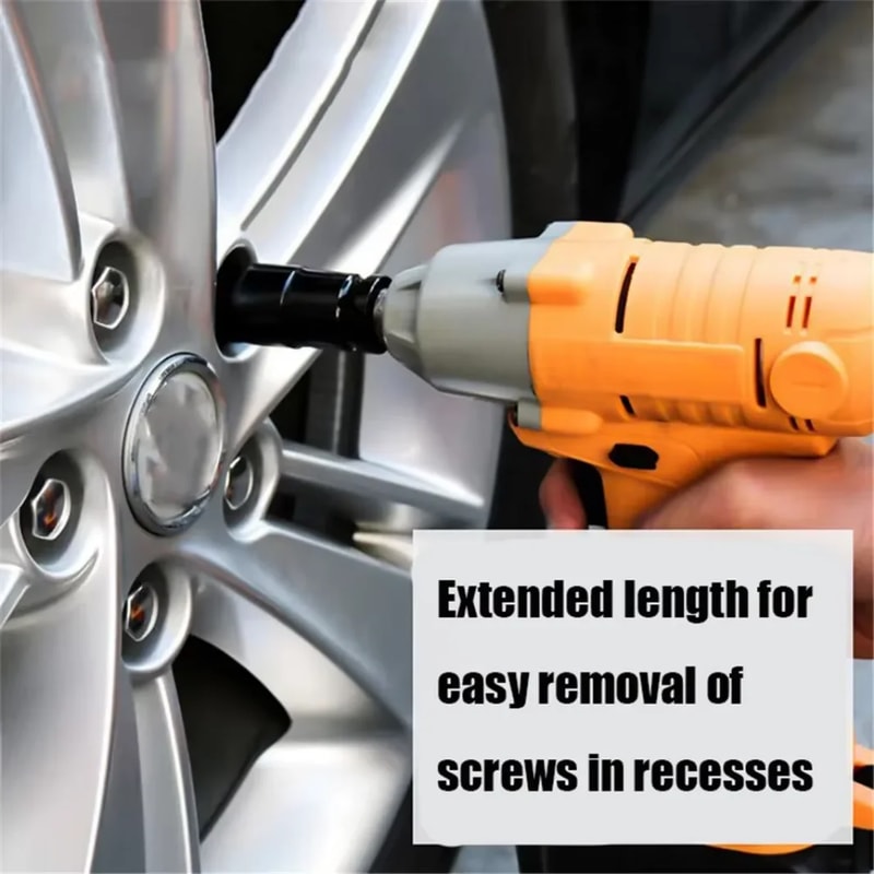 New Deep Groove Socket Wrench Set Pneumatic Maintenance Tool Wrenches For A Wide Range Of Ratchet S 1