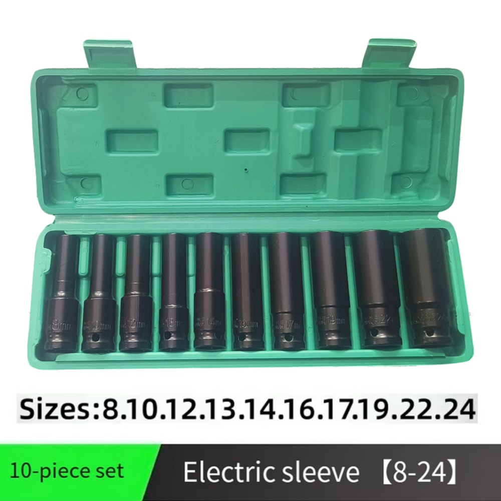 New Deep Groove Socket Wrench Set Pneumatic Maintenance Tool Wrenches For A Wide Range Of Ratchet S 5