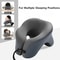 Ergonomic Ushaped Travel Pillow Memory Foam Airplane Neck Pillow For Office Nap 1
