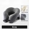 Ergonomic Ushaped Travel Pillow Memory Foam Airplane Neck Pillow For Office Nap 3