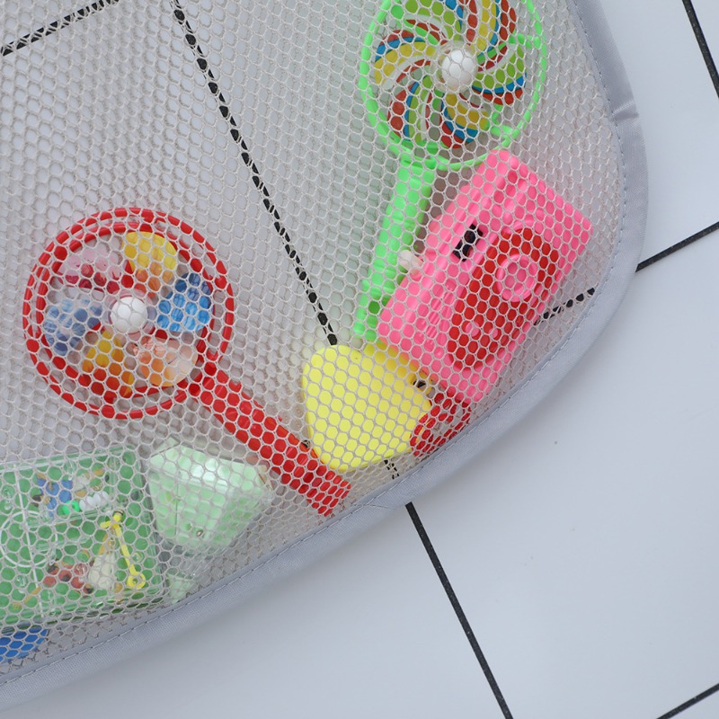Baby Bath Toy Organizer Mesh Storage Bag Cartoon Animal Design Sucker For Bathtub Toys 5