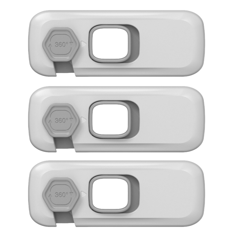 Baby Proof Fridge Locks Child Proof Refrigerator Locks Freezer Door Latches With Adhesive Tape Cabi 7