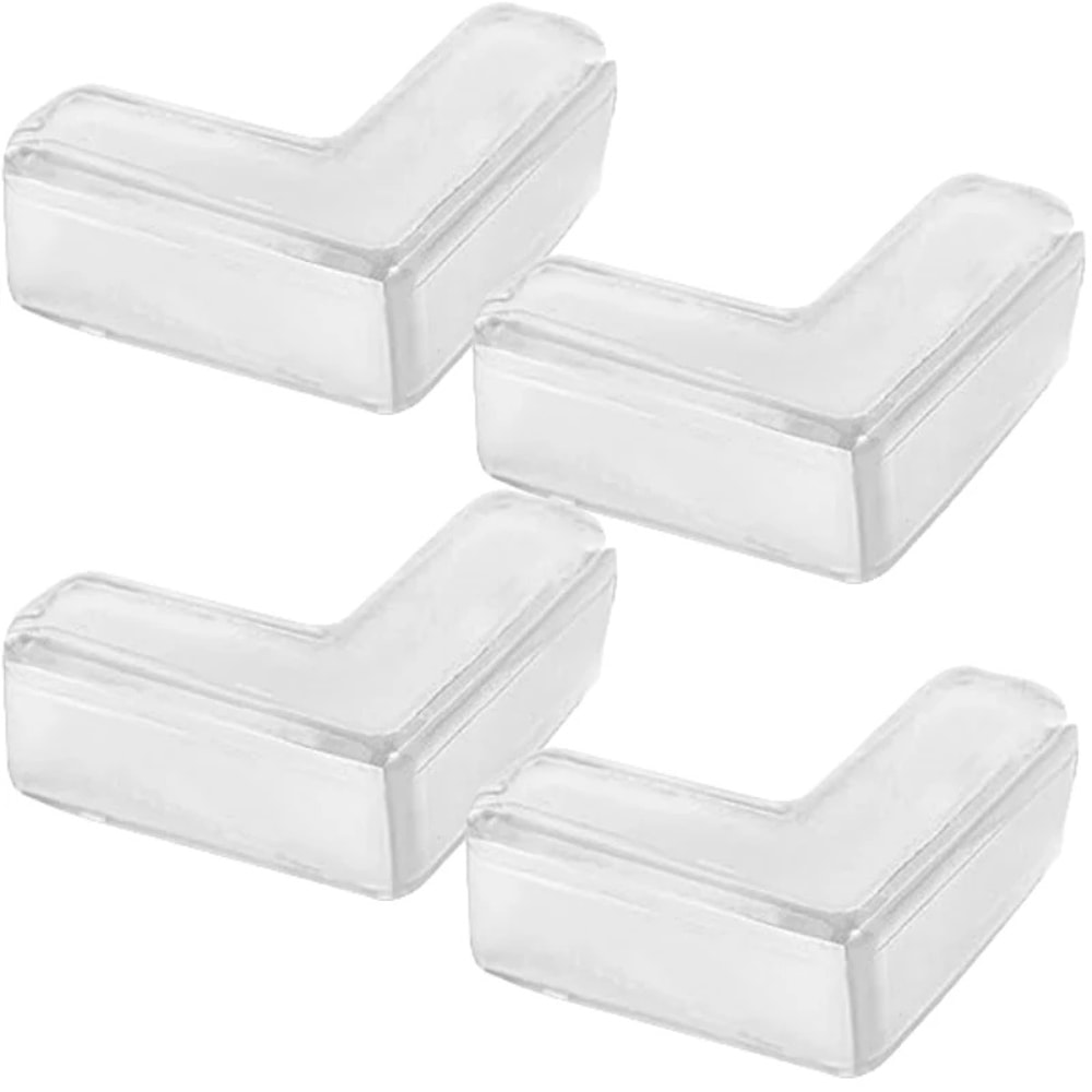 Transparent Baby Safety Silicone Kids Proofing Edge Protector Anti Collision Table Corner Cover For 7