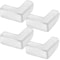 Transparent Baby Safety Silicone Kids Proofing Edge Protector Anti Collision Table Corner Cover For 7