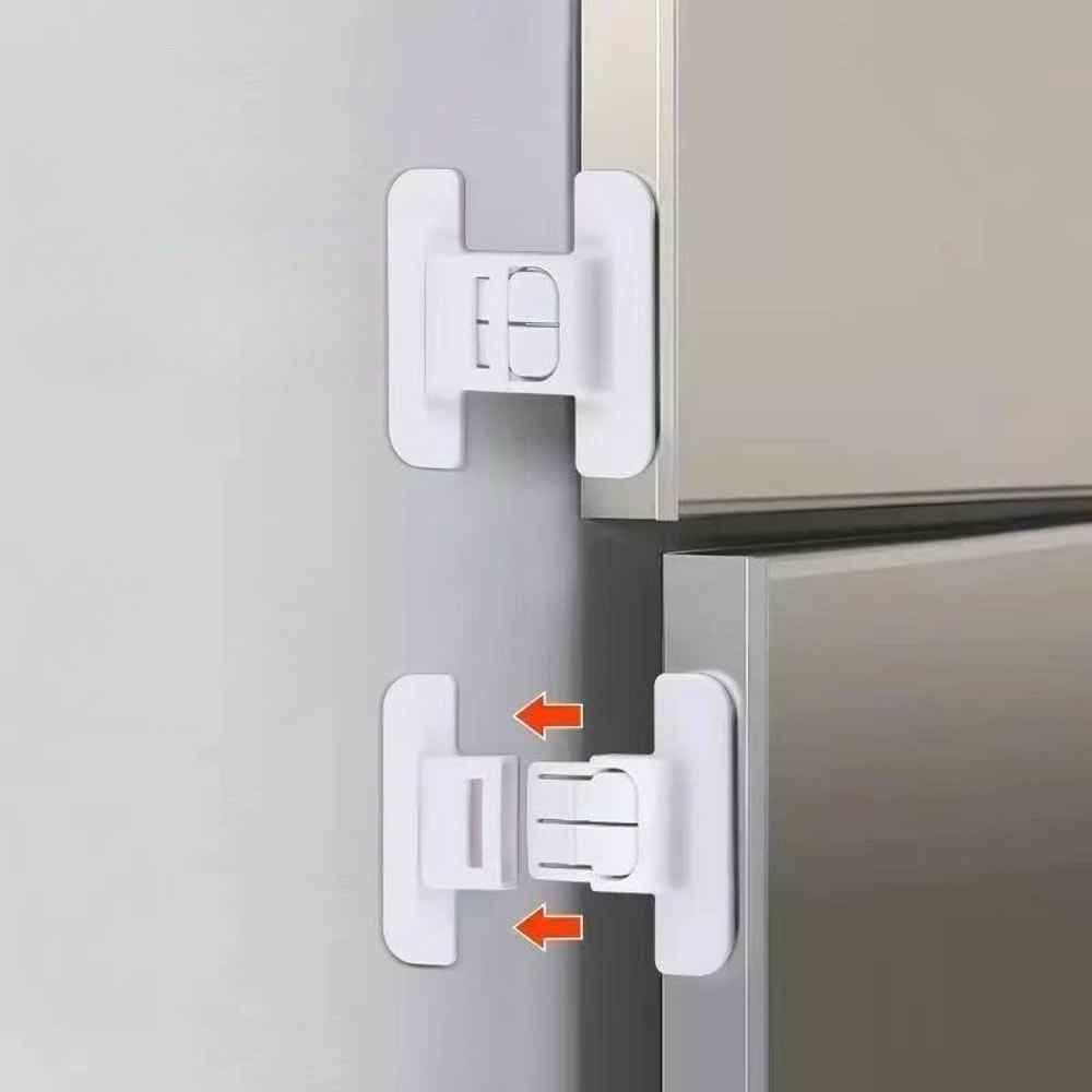 Baby Safety Refrigerator Lock Cabinet Door Locker Buckle AntiOpen Water Dispenser Kids Home Securit 1