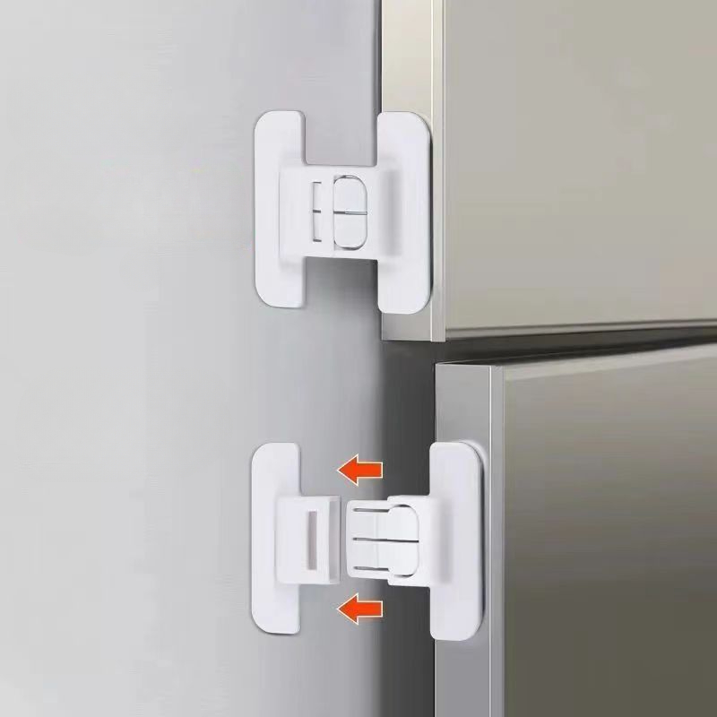 Baby Safety Refrigerator Lock Cabinet Door Locker Buckle AntiOpen Water Dispenser Kids Home Securit 1