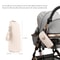 Thermal Storage Pouch Cute Bear Design Baby Bottle Tote Bag with Aluminum Foil Insulation and Stroller Hook