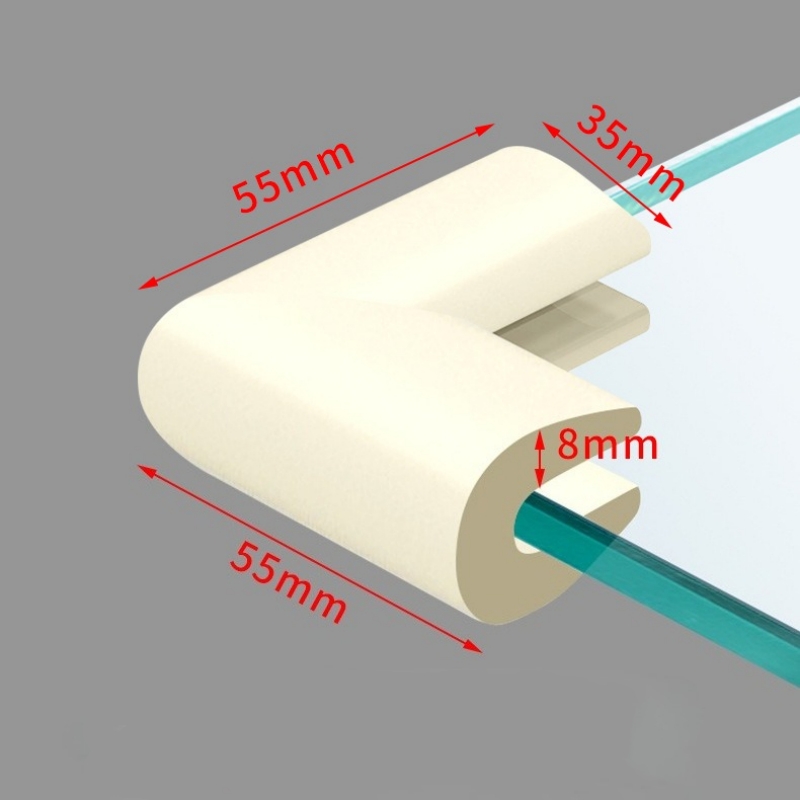 Child Proof U Type Baby Safety Foam Corner Guards Furniture Corner Bumper Glass Table Edge Strip Ta 4