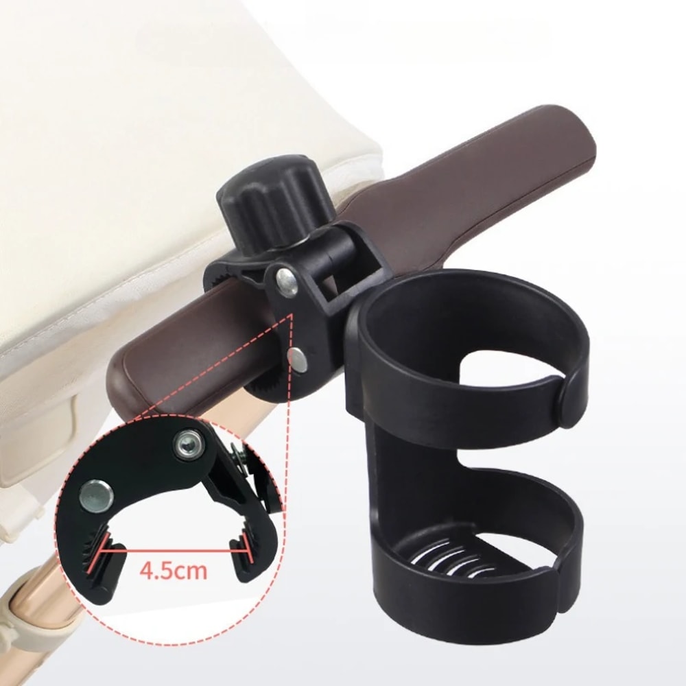 Universal Baby Stroller Cup Holder Infant Feeding Bottle Beverage Rack Children Bicycle Stroller Accessories