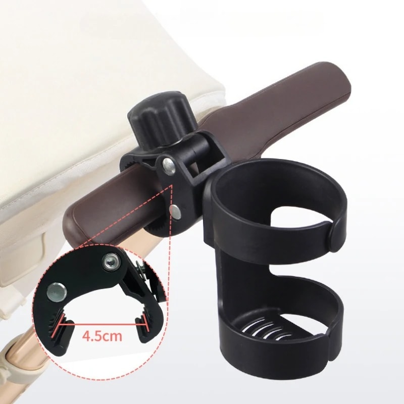 Universal Baby Stroller Cup Holder Infant Feeding Bottle Beverage Rack Children Bicycle Stroller Accessories