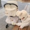 Portable Stroller Hanging Bag Large Capacity Baby Organizer Cartoon Bear Car Pram Storage For Bottl 3