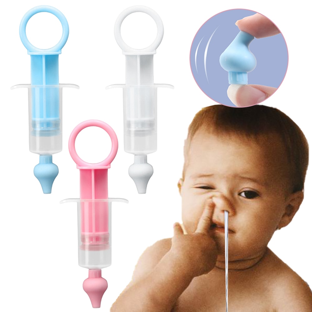 Silicone Nasal Aspirator For Babies Rhinitis Nasal Washer Children Nose Cleaner With Tube And Needl 0