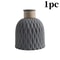 Modern Nordic Water Ripple Vase Plastic Flower Pot Arrangement With Rope For Home Living Room Deskt 6