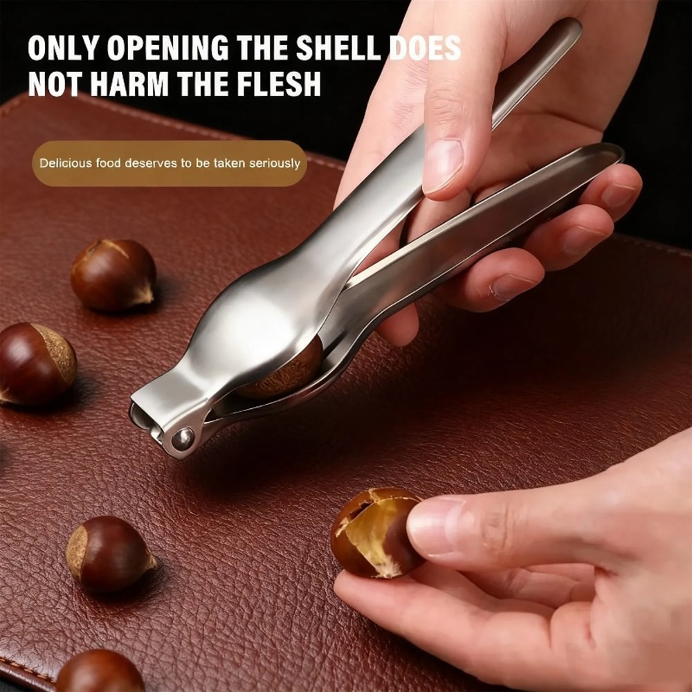High Quality Stainless Steel Bottle Opener And Cutter Kitchen Gadget Chestnut Tool For Home Use 4