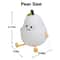 Cute LED Pear Night Light USB Rechargeable Touch Silicone Table Lamp Bedroom Decoration Gift For Co 6