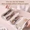 Portable Women Makeup Case Foldable Leather Travel Cosmetic Bag Waterproof Toiletry Organizer Large 1