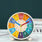 Silent Early Learning Desktop Alarm Clock for Kids Wake Up Bedroom Living Room Desktop Clock
