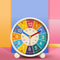Silent Early Learning Desktop Alarm Clock for Kids Wake Up Bedroom Living Room Desktop Clock