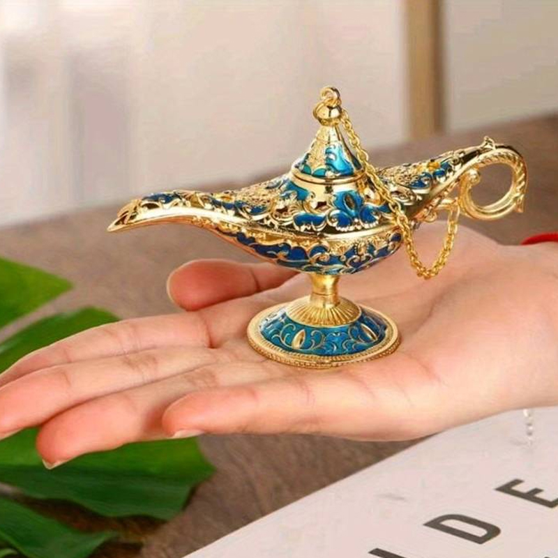 Aladdin Lamp Ornament Desktop Decoration For Living Room Bedroom Study Holiday Gift 3