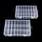 Transparent Storage Box for Jewellery Buttons Fishing Hardware Stationery Accessories Packaging
