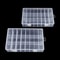 Transparent Storage Box for Jewellery Buttons Fishing Hardware Stationery Accessories Packaging