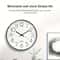 Simple Digital Wall Clock 8 Inch Mute Quartz Wall Clock Cubic Digital Clock For Home Decorations 1
