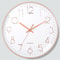 Simple Digital Wall Clock 8 Inch Mute Quartz Wall Clock Cubic Digital Clock For Home Decorations 5