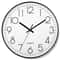 Simple Digital Wall Clock 8 Inch Mute Quartz Wall Clock Cubic Digital Clock For Home Decorations 6