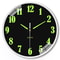 Stylish Silent Wall Clock Quartz Decorative Luminous HoleFree Living Room Clock 5