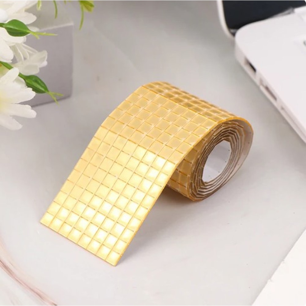 Mosaic Glass Selfadhesive Mirror Wall Stickers Creative DIY Glass Mirror Stickers 3D Background Mir 8