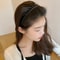 Nonslip Hair Clip Headband Frosted Color Womens Teeth Pressure Face Hair Accessories 1