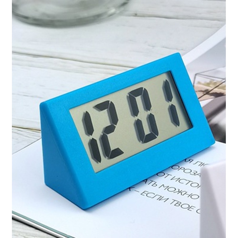 Digital Clock with Date Mini Clock Bedside Clock Portable Car Clock Simple Electronic Clock for Students Desk Clock