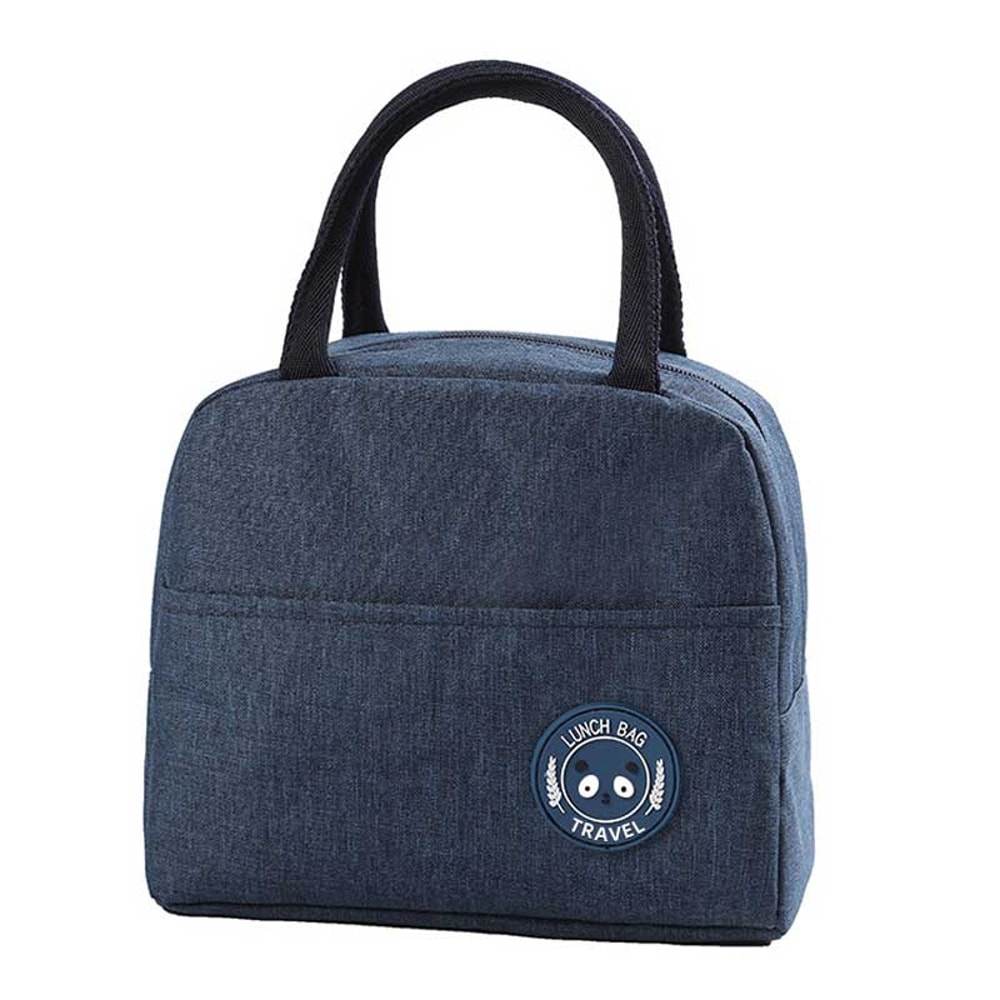 Waterproof Handheld Insulated Bag Aluminium Foil Bento Box for Travel Students Home Storage