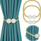 Pearl Magnetic Curtain Clips Adjustable Locking Ties Magnetic No Punch Curtain Fixer Decorative Acc 5