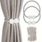 Pearl Magnetic Curtain Clips Adjustable Locking Ties Magnetic No Punch Curtain Fixer Decorative Acc 4