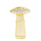 Colourful Mushroom Vase Creative Transparent Glass Hydroponic Aromatherapy Vase for Living Room Desktop Art Decoration