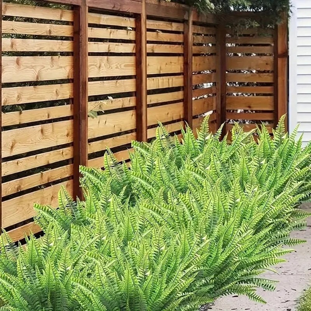 Artificial Plants Summer Decoration Fake Plants Greenery Artificial Plants Boston Ferns Outdoor UV 1