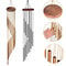 Outdoor Garden Decoration Metal Aluminium Tube Wind Chimes With Hooks Home Wedding Party Memorial D 7