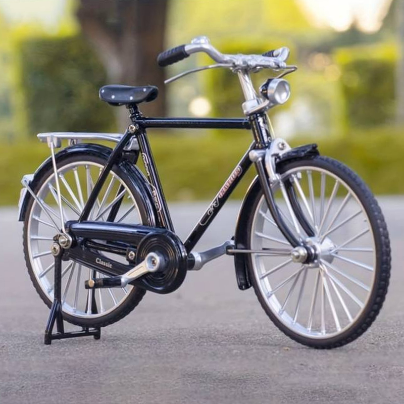 Retro Nostalgic Decorations Two Eight Bars Bicycle Model Ornament, Desktop Small Ornaments, Home Decorations