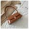 Vintage Underarm Bag, Fashion Retro Women's Shoulder Bag, Simple Solid Color Handbag