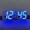 Creative Desktop Clock, 3D Luminous Digital Clock, Simple Fashion Electronic Clock